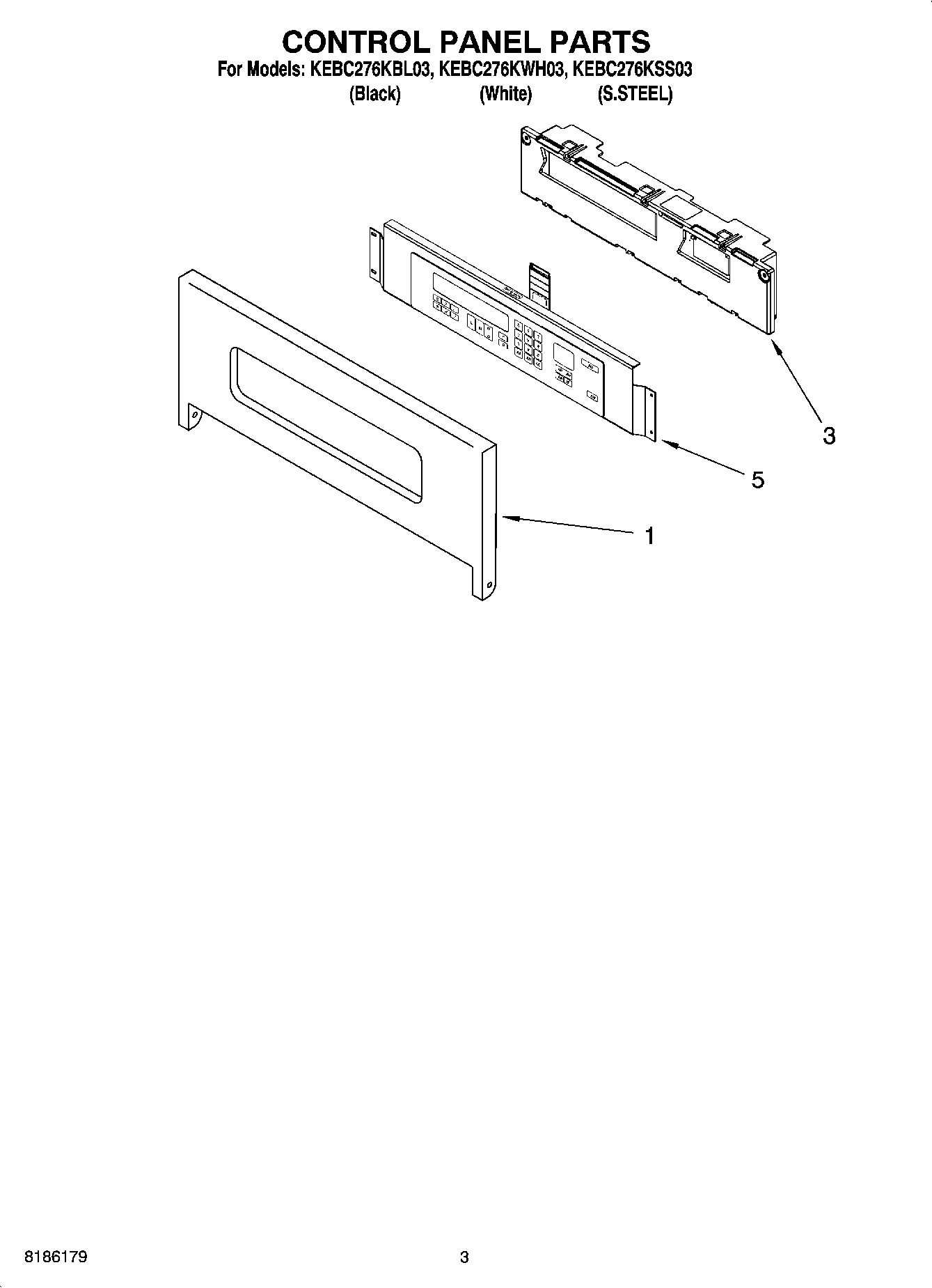 02 - CONTROL PANEL PARTS