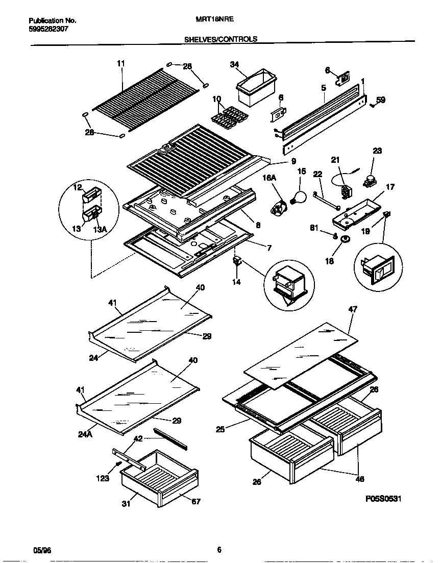 04 - SHELVES/CONTROLS