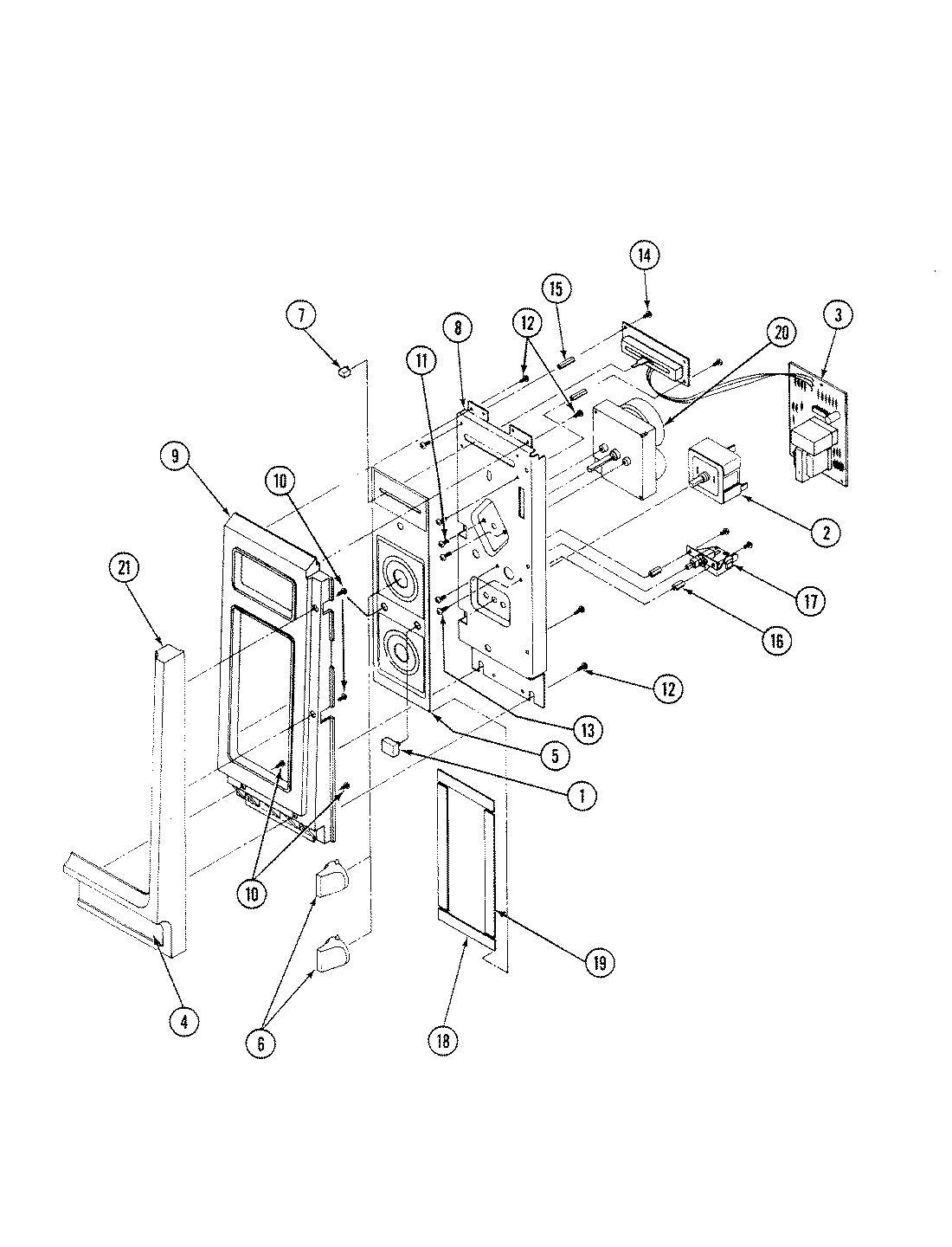 03 - CONTROL PANEL (M41C-3P)