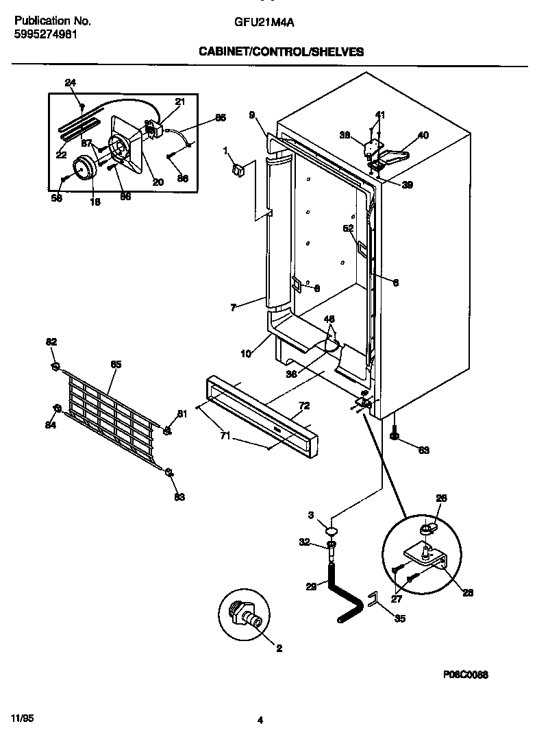 03 - CABINET/CONTROL/SHELVES
