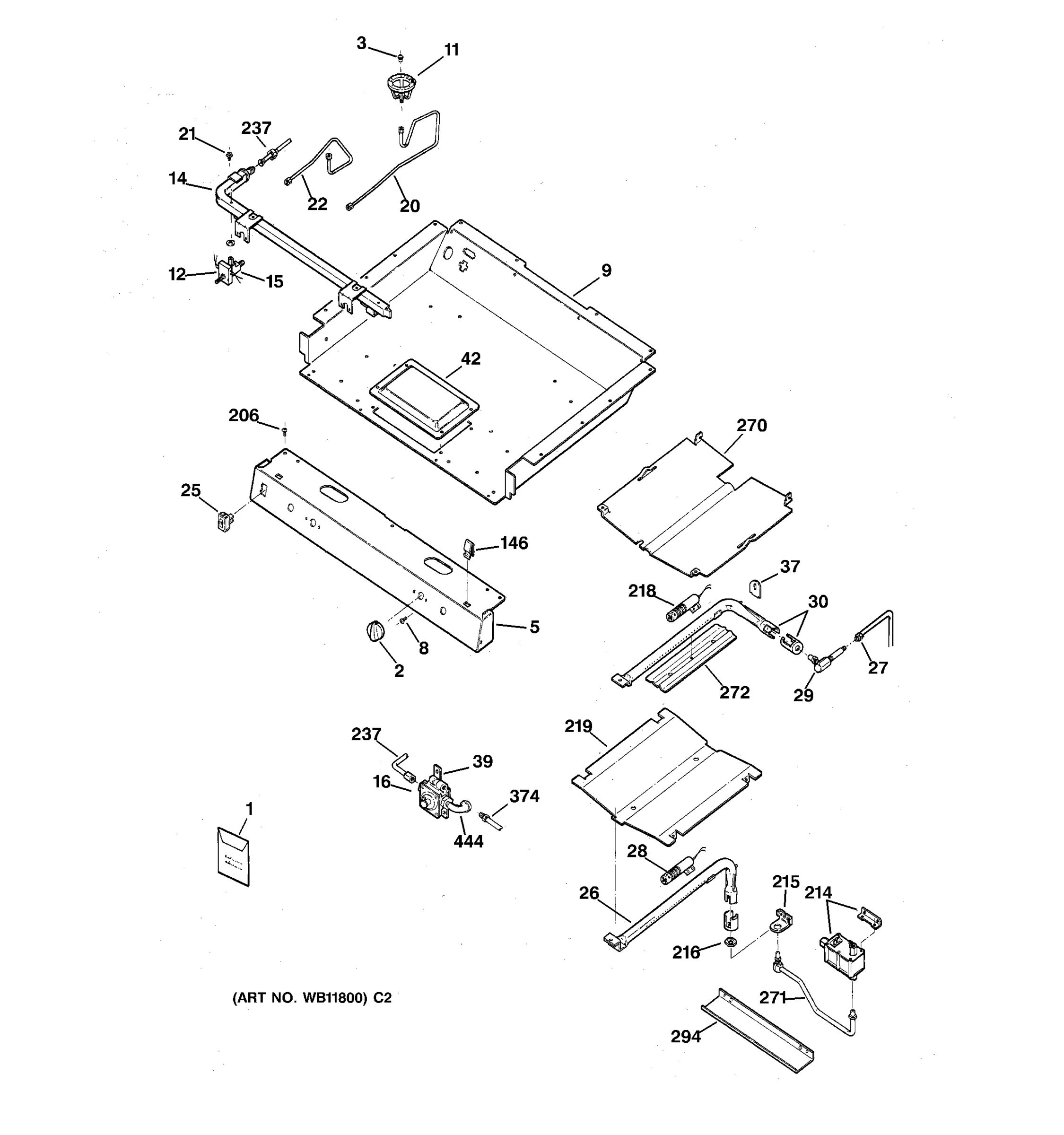 GAS BURNER PARTS