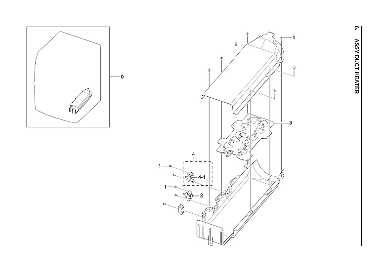 HEATER DUCT ASSY