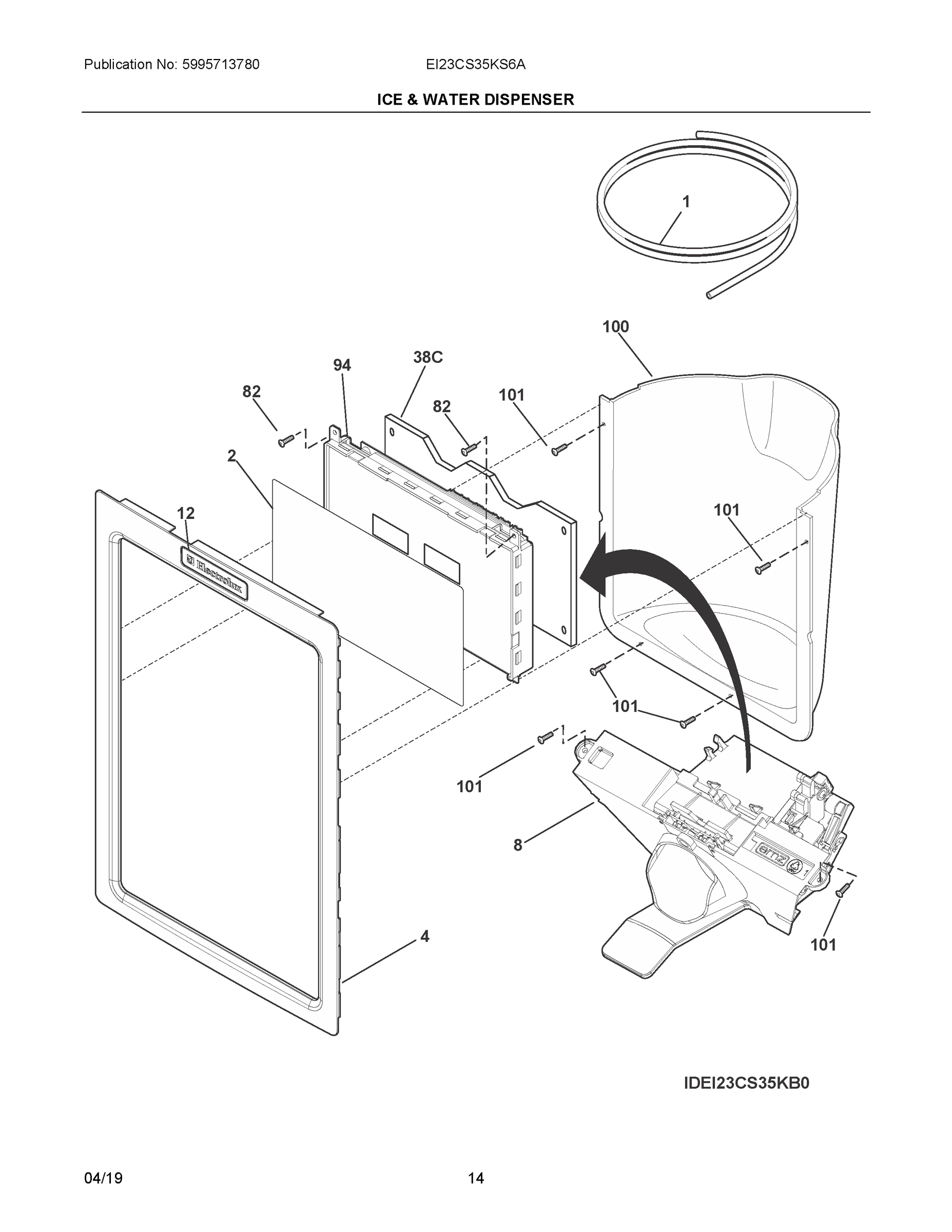 08 - ICE & WATER DISPENSER