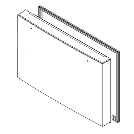 W11129486 Whirlpool Refrigerator Door Assembl