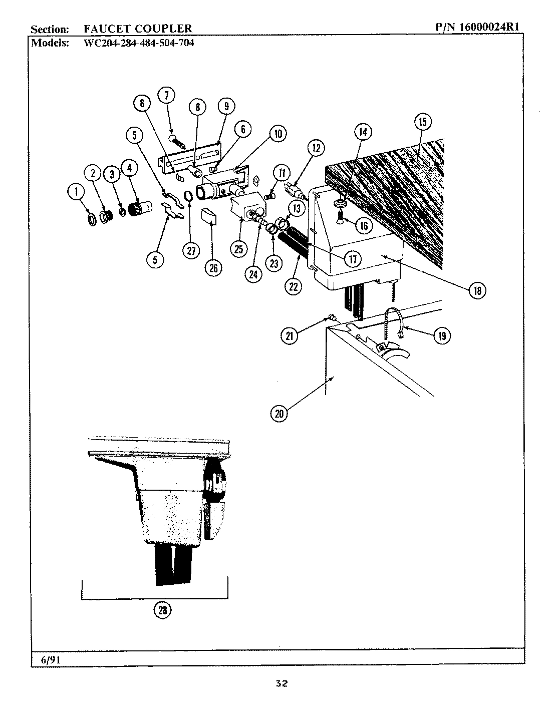 10 - FAUCET COUPLER