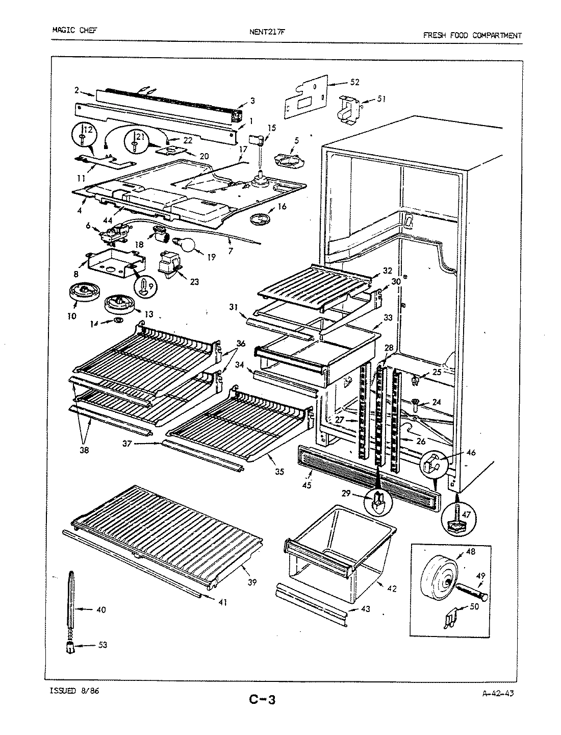 03 - FRESH FOOD COMPARTMENT