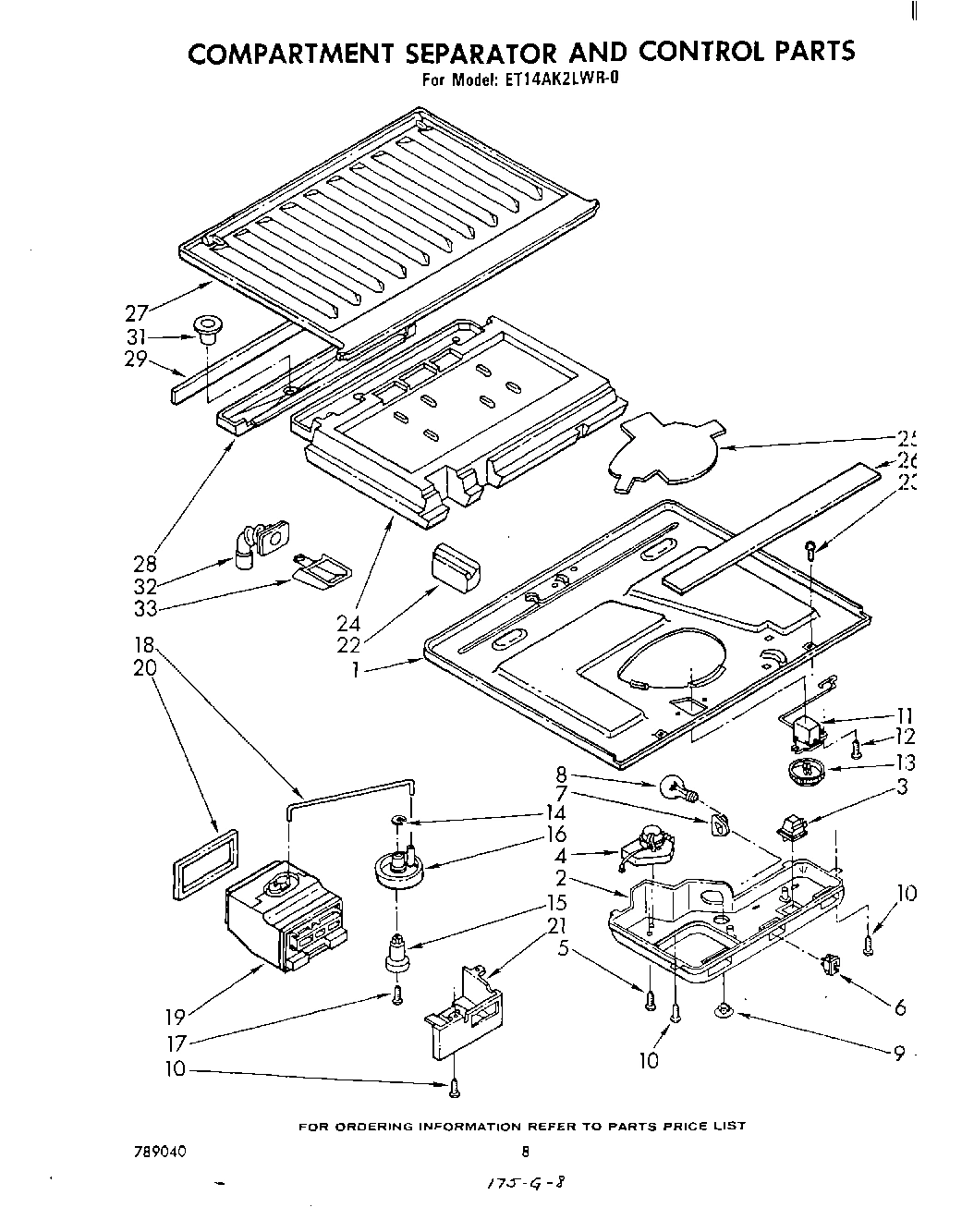 05 - COMPARTMENT SEPARATOR AND CONTROL