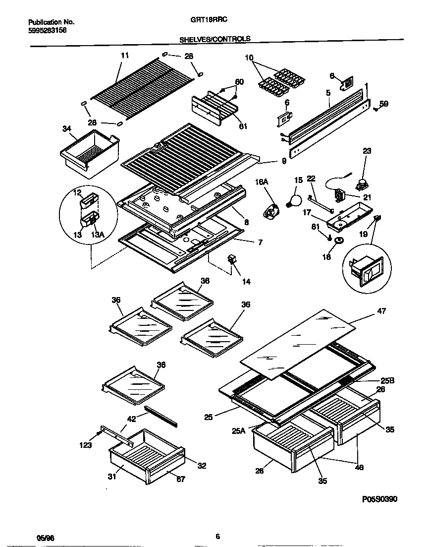 04 - SHELVES/CONTROLS