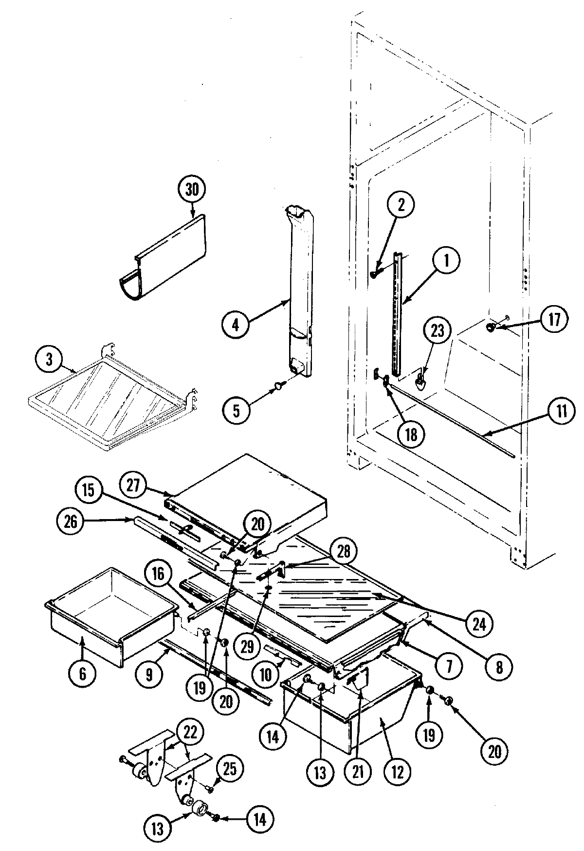 07 - SHELVES & ACCESSORIES