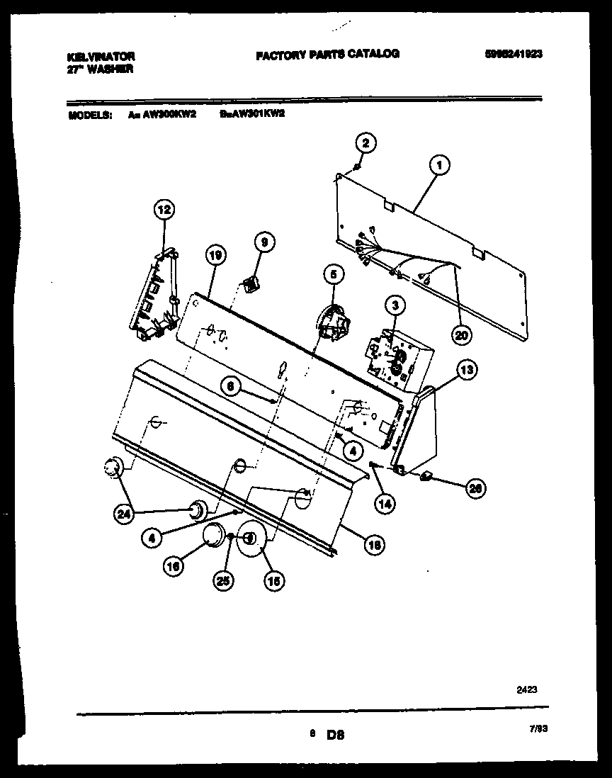 05 - CONSOLE AND CONTROL PARTS