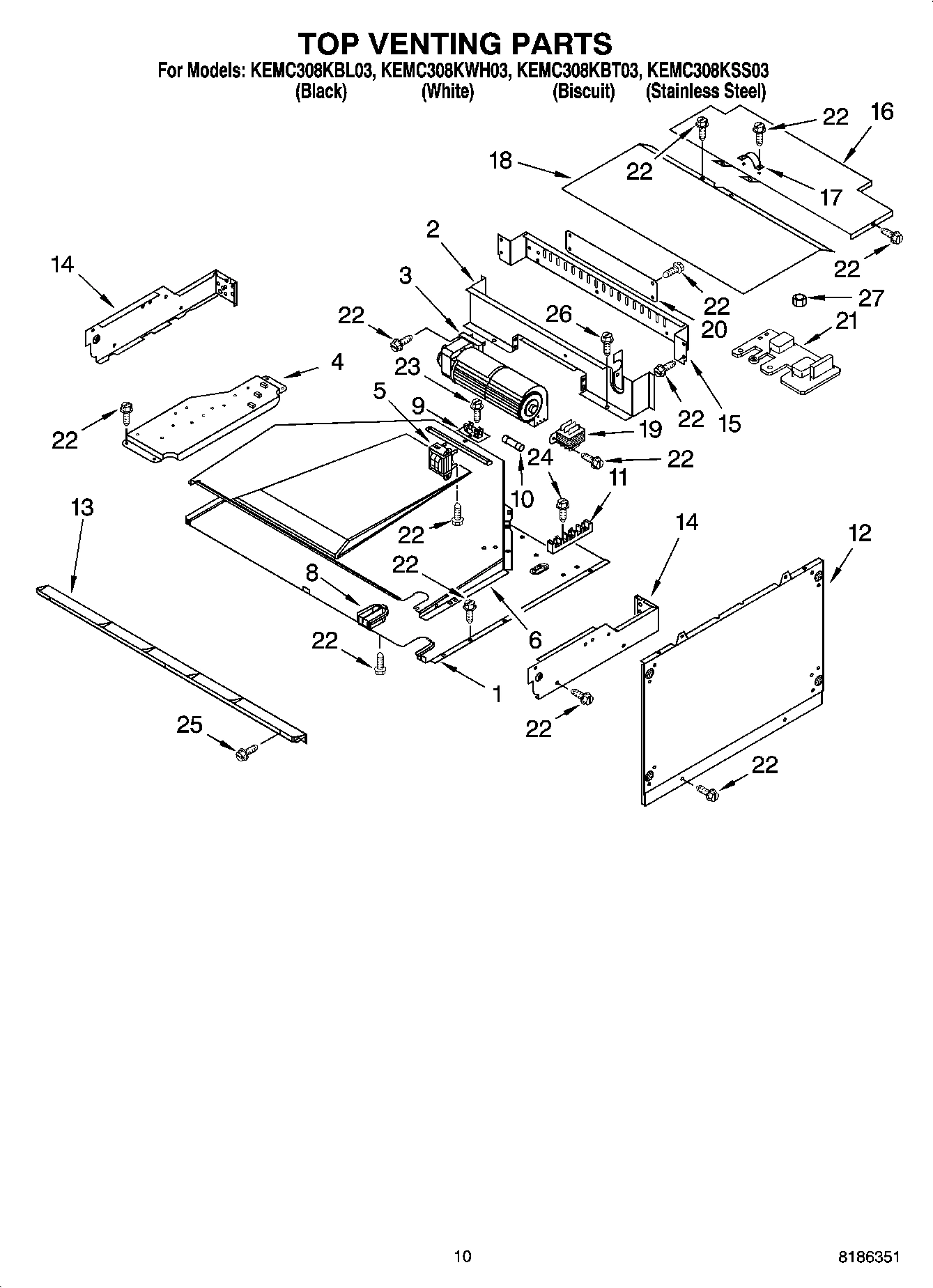 08 - TOP VENTING PARTS