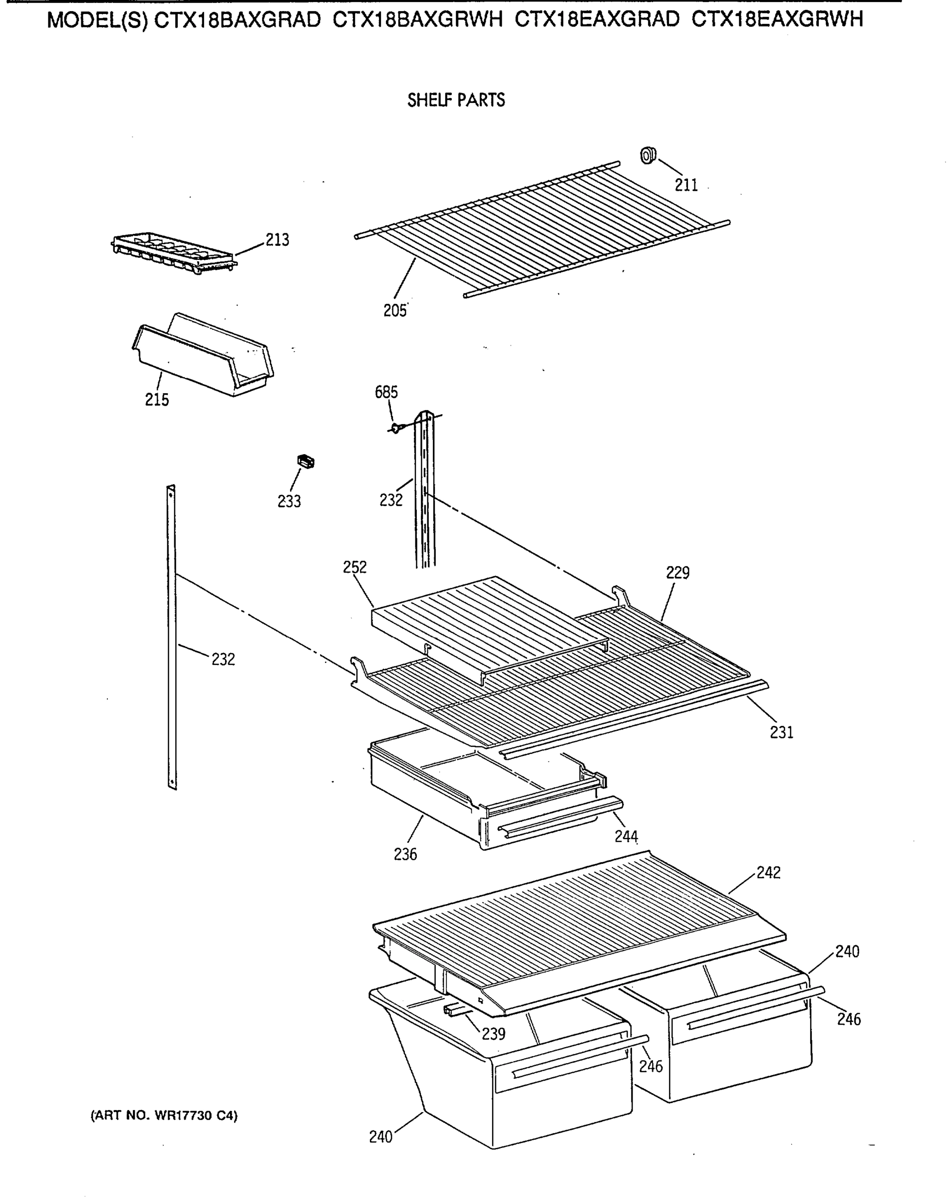 SHELF PARTS