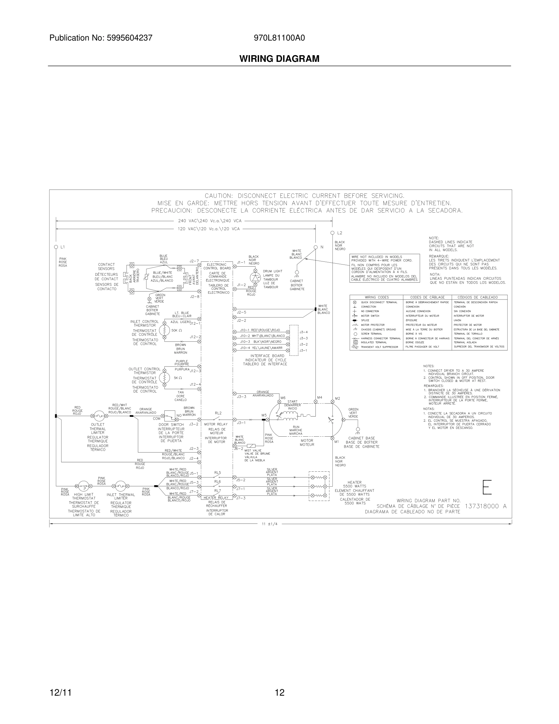 12 - WIRING DIAGRAM