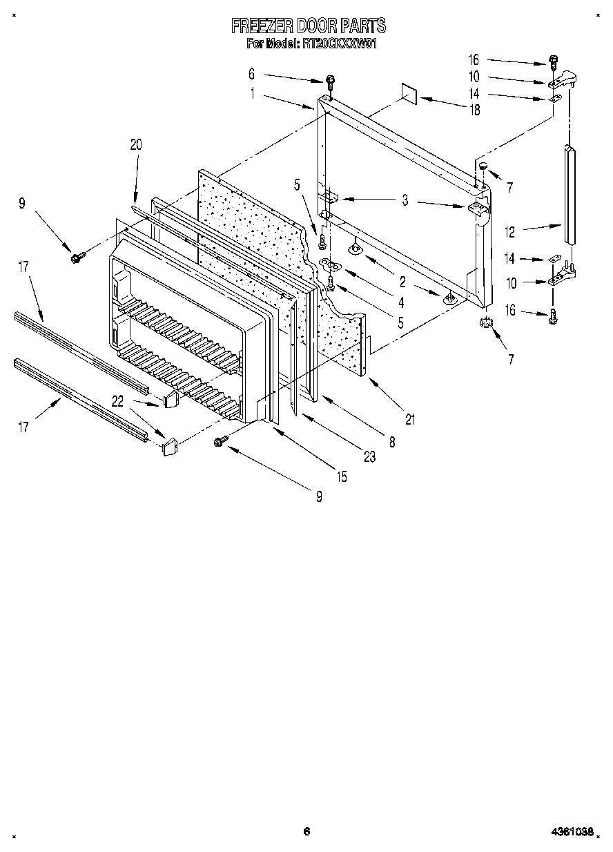 05 - FREEZER DOOR