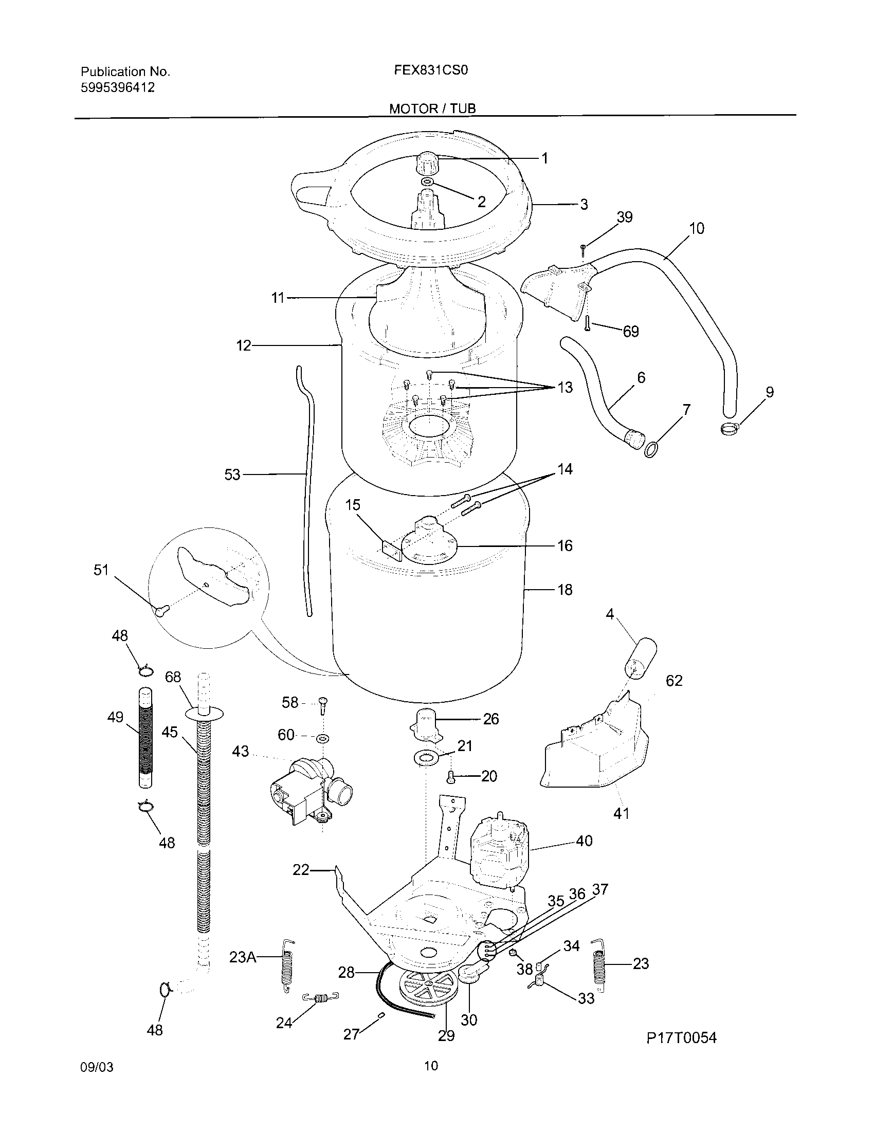 11 - MOTOR/TUB