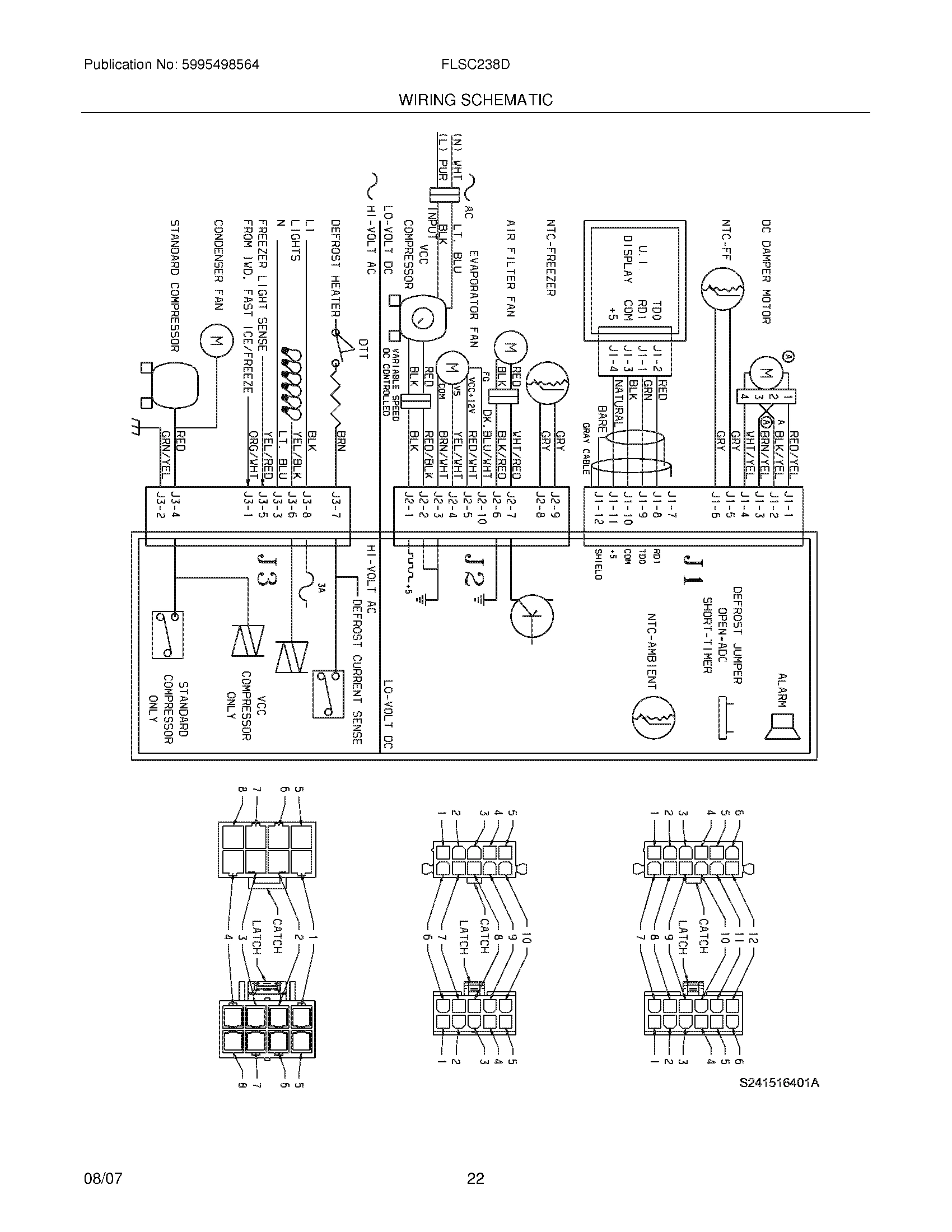 22 - WIRING SCHEMATIC