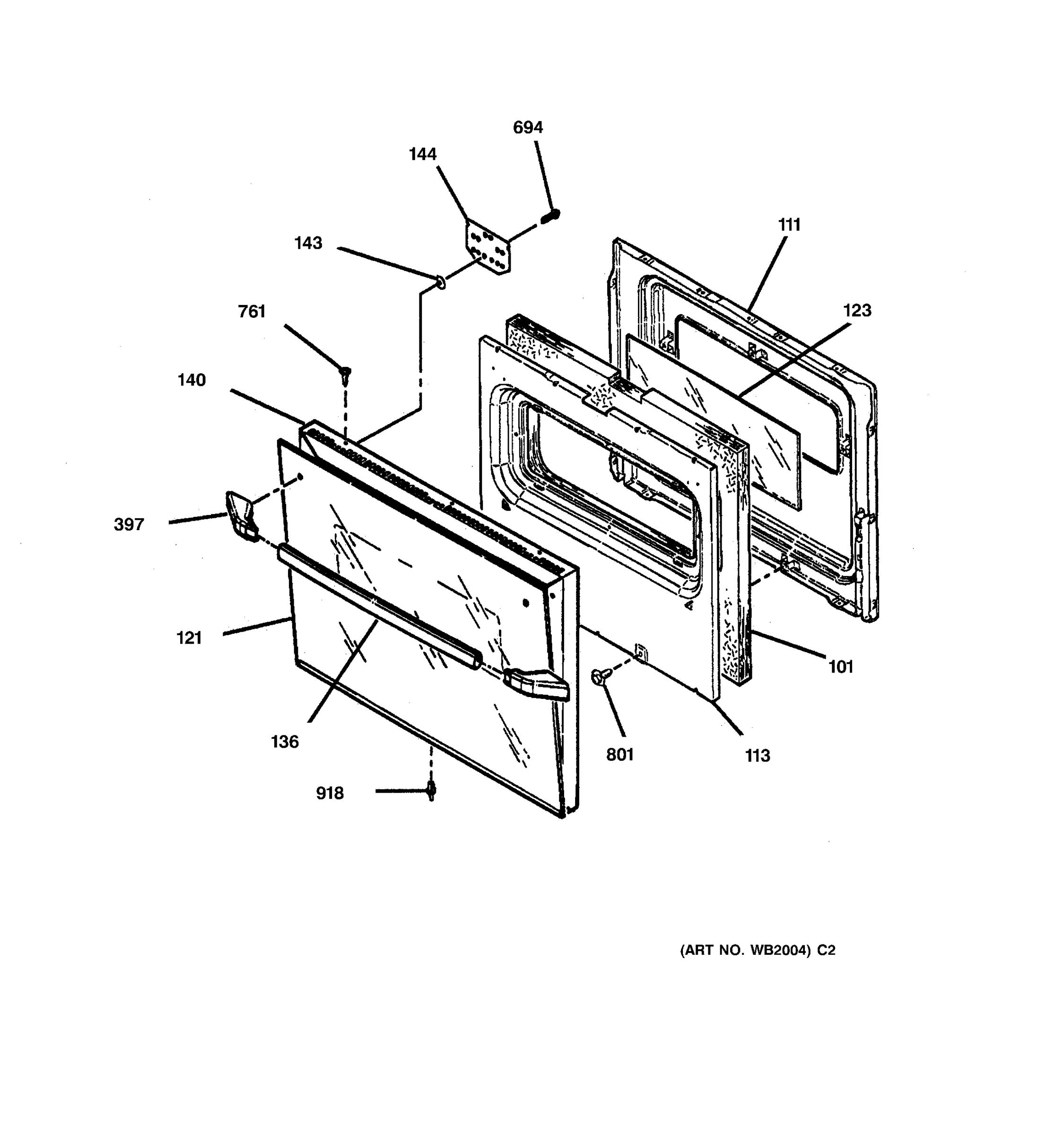 OVEN DOOR
