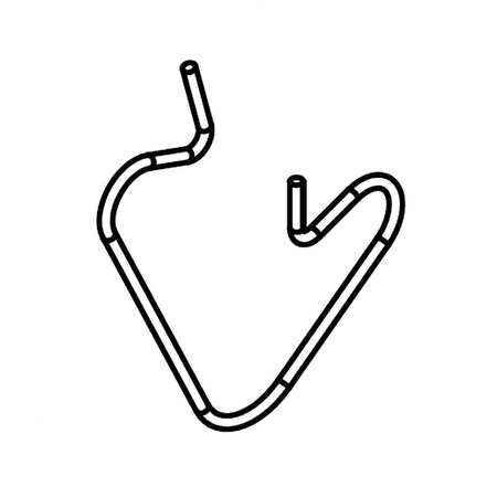 W10683507 Whirlpool Refrigerator Clip