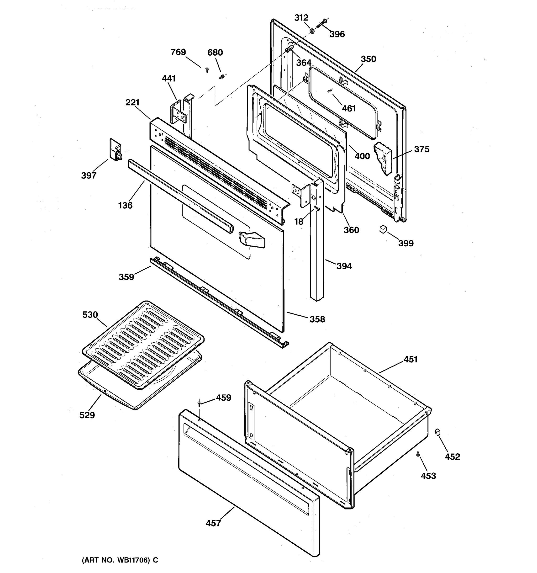 DOOR & DRAWER PARTS