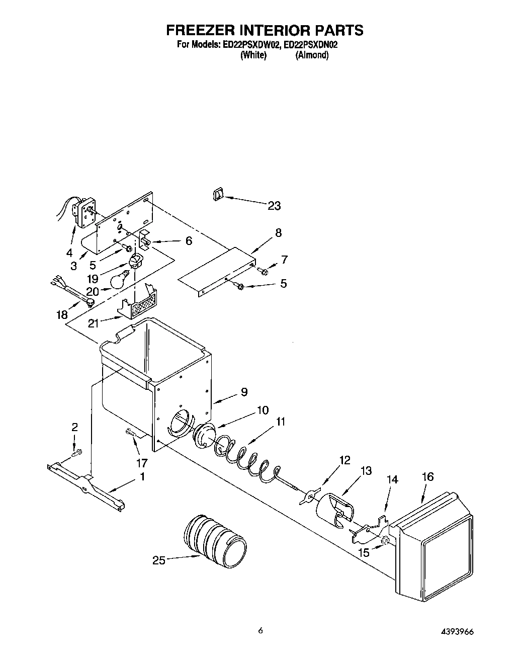 05 - FREEZER INTERIOR