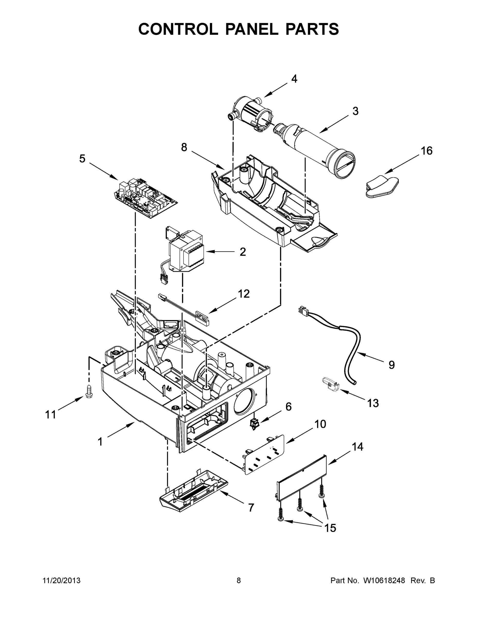 05 - CONTROL PANEL PARTS