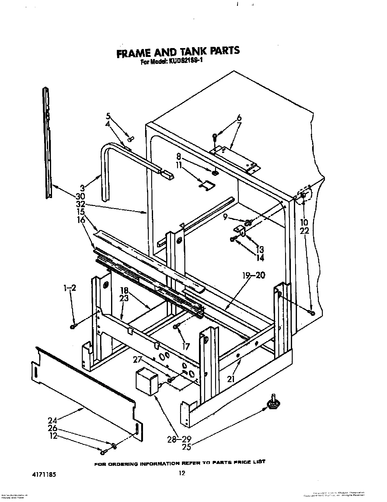 10 - FRAME AND TANK