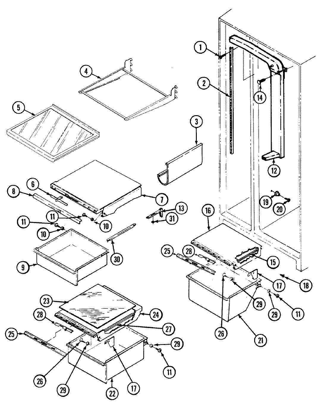 10 - SHELVES & ACCESSORIES