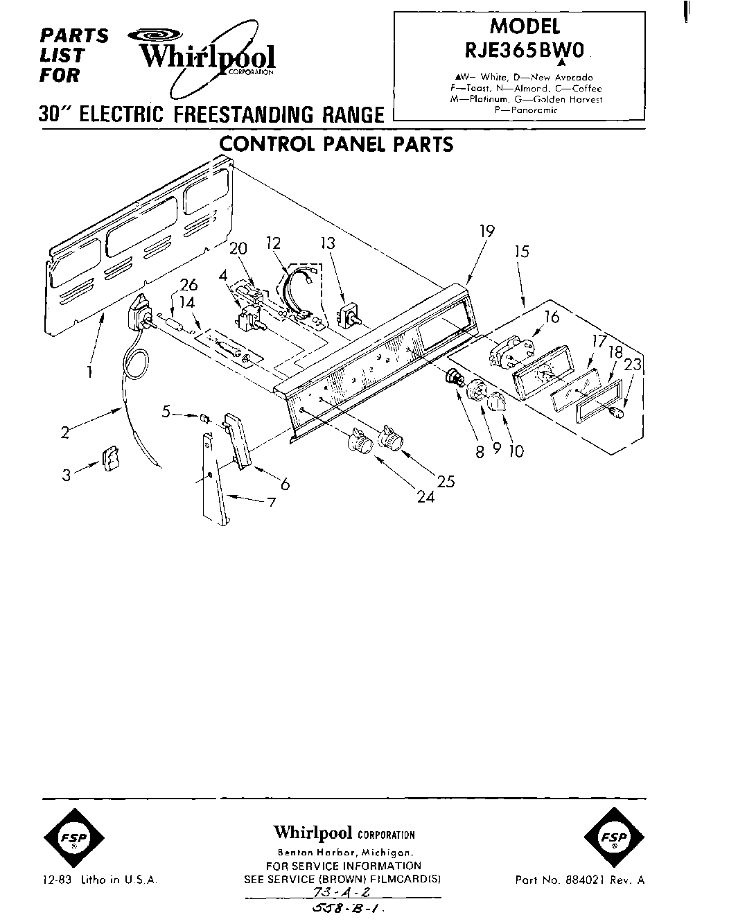 01 - CONTROL PANEL