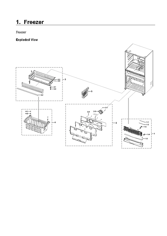 FREEZER PARTS