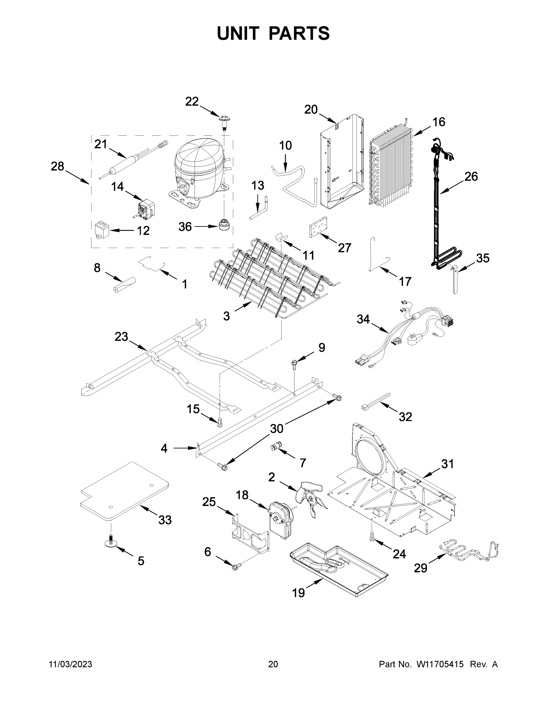 11 - UNIT PARTS