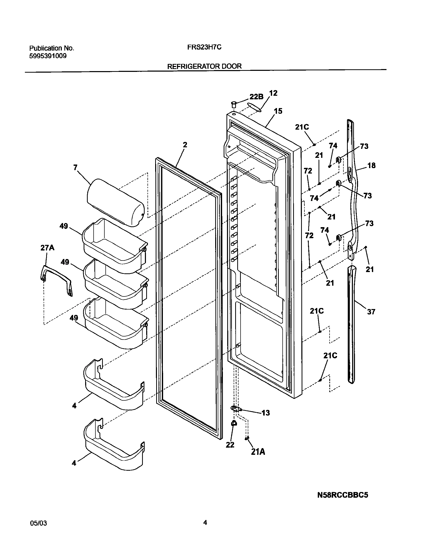 05 - REFRIGERATOR DOOR