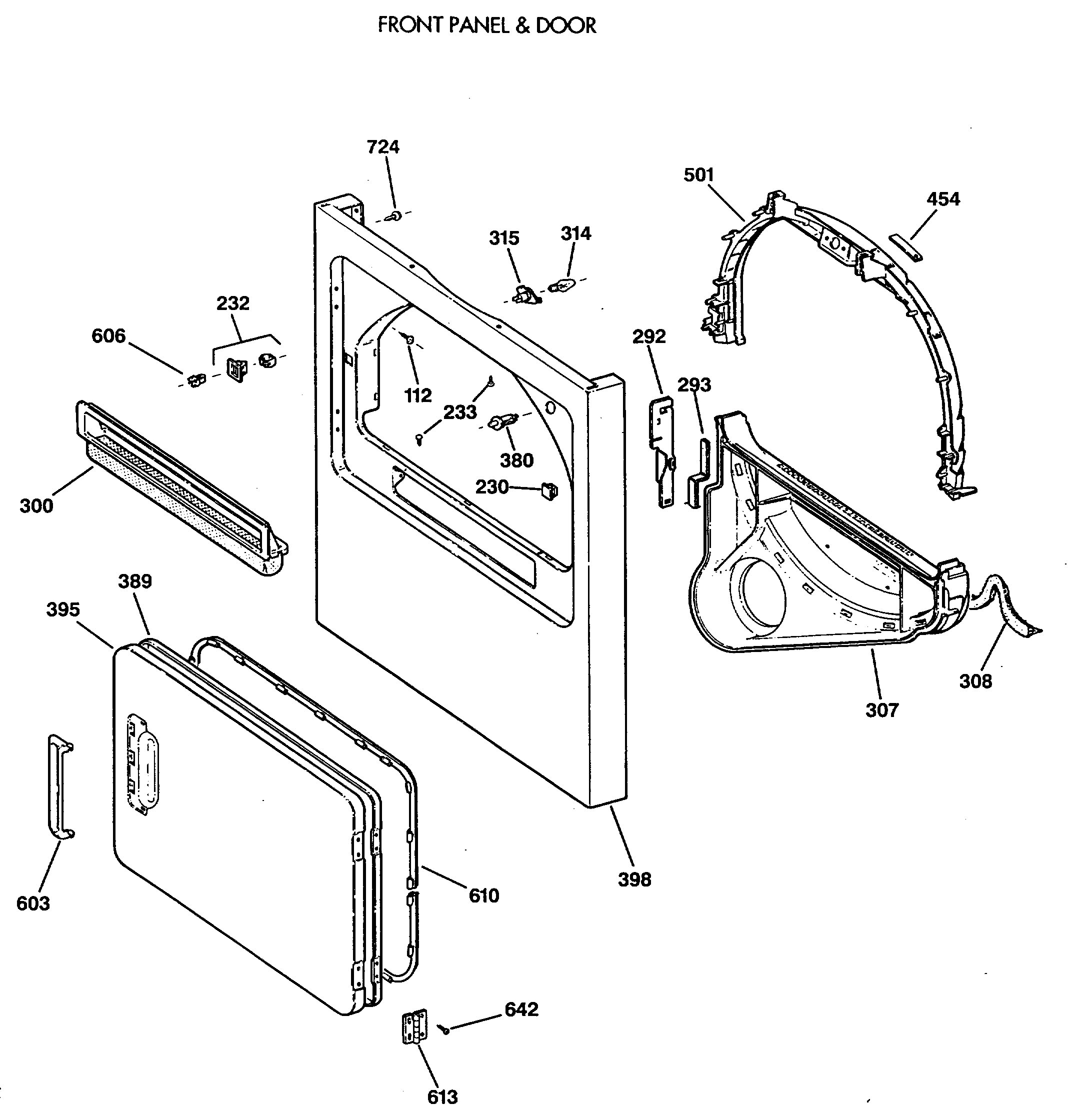 FRONT PANEL & DOOR