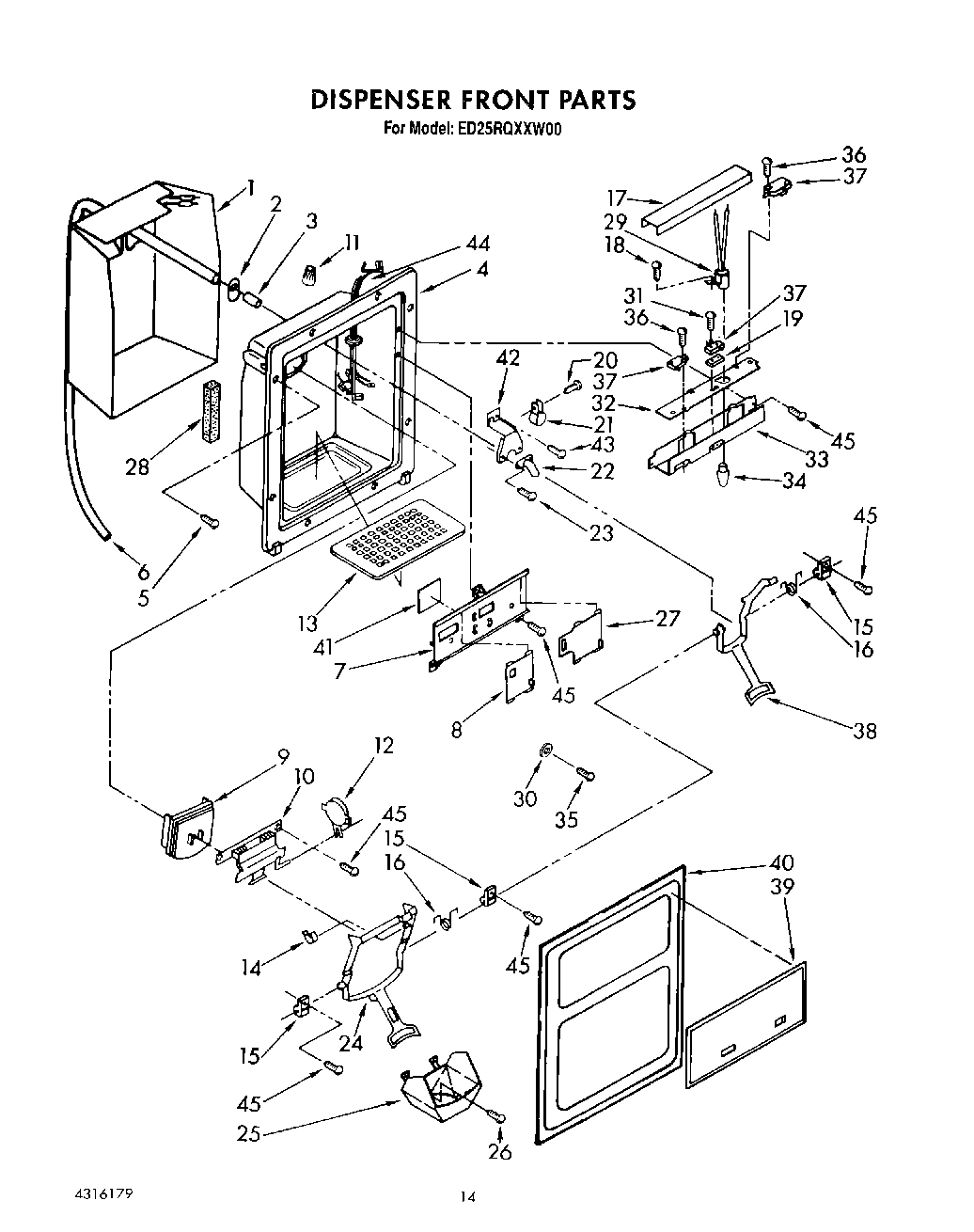 09 - DISPENSER FRONT