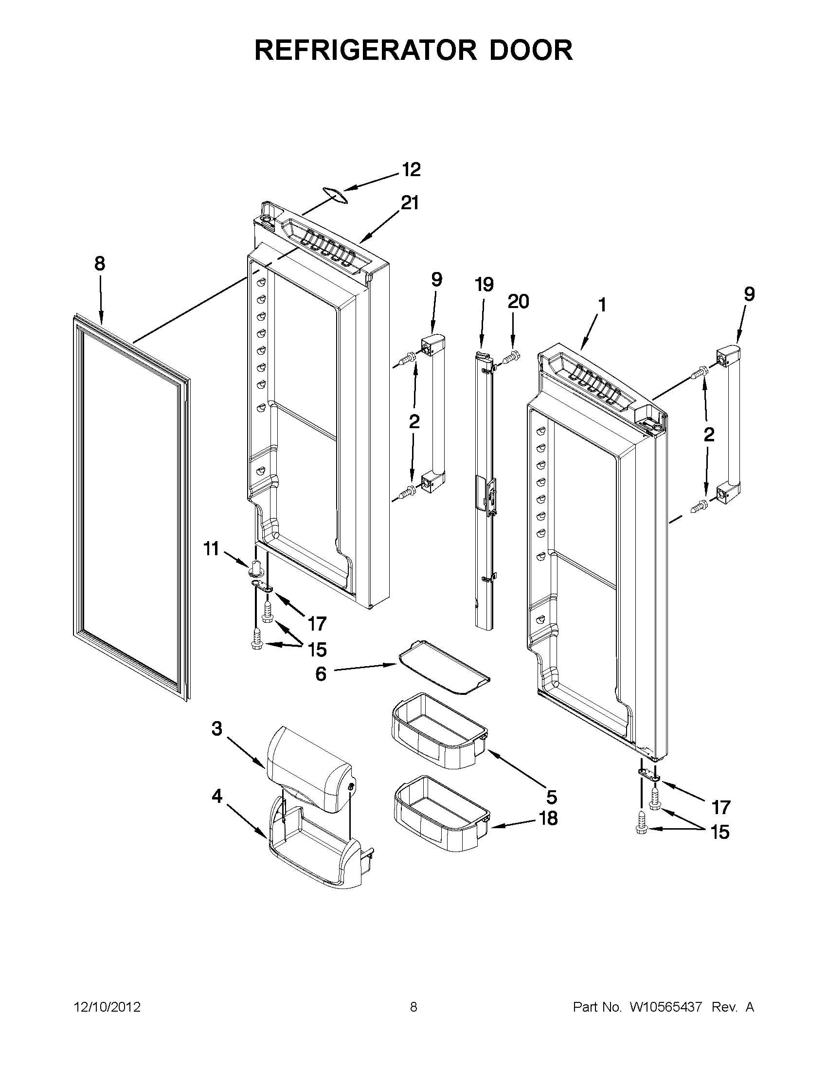 04 - REFRIGERATOR DOOR