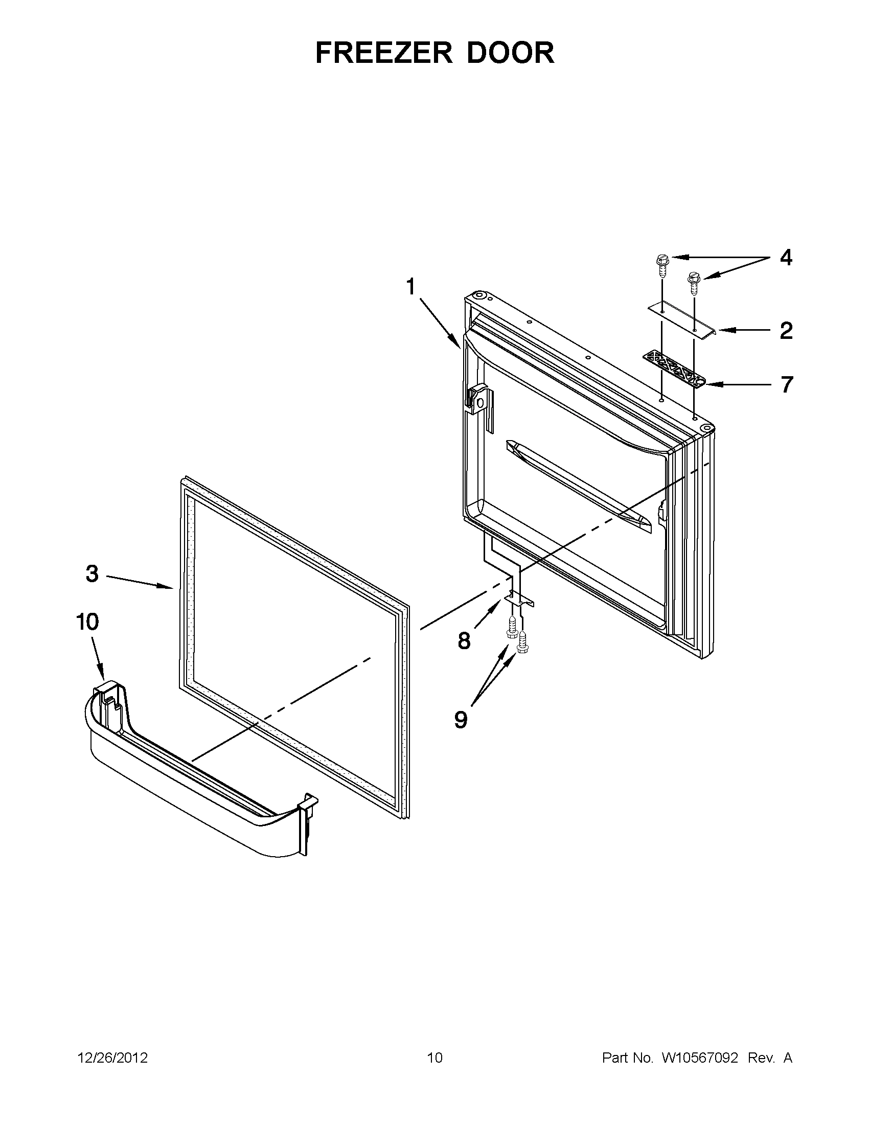 05 - FREEZER DOOR