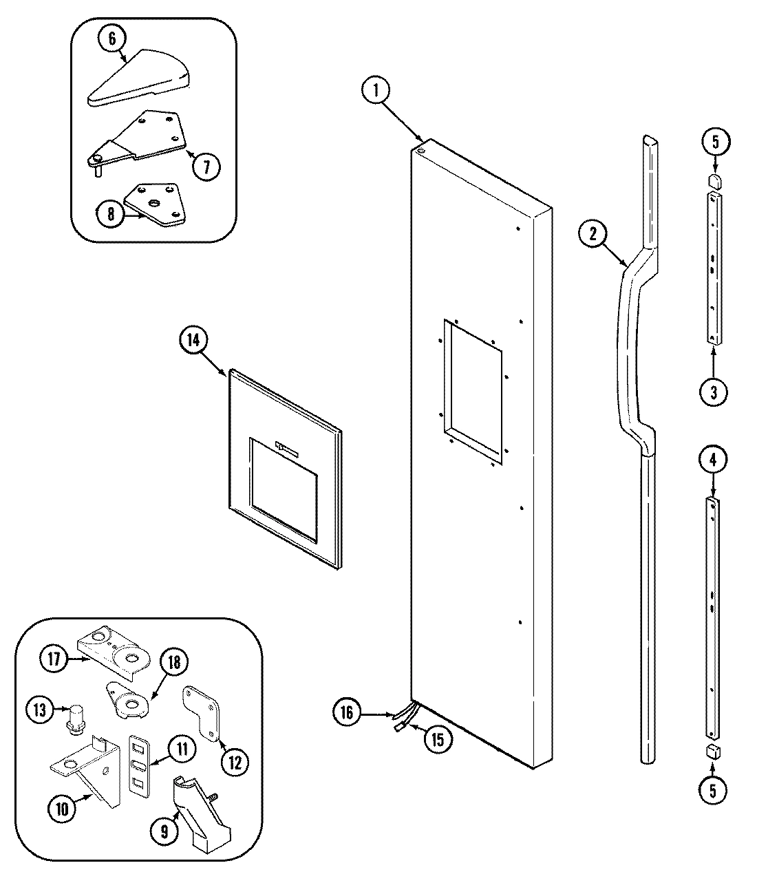03 - FREEZER OUTER DOOR