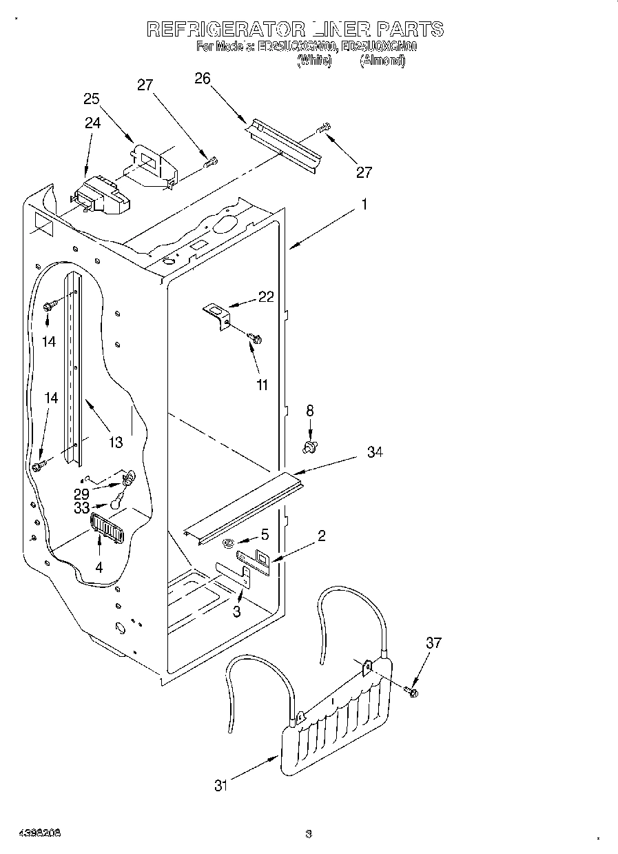 02 - REFRIGERATOR LINER