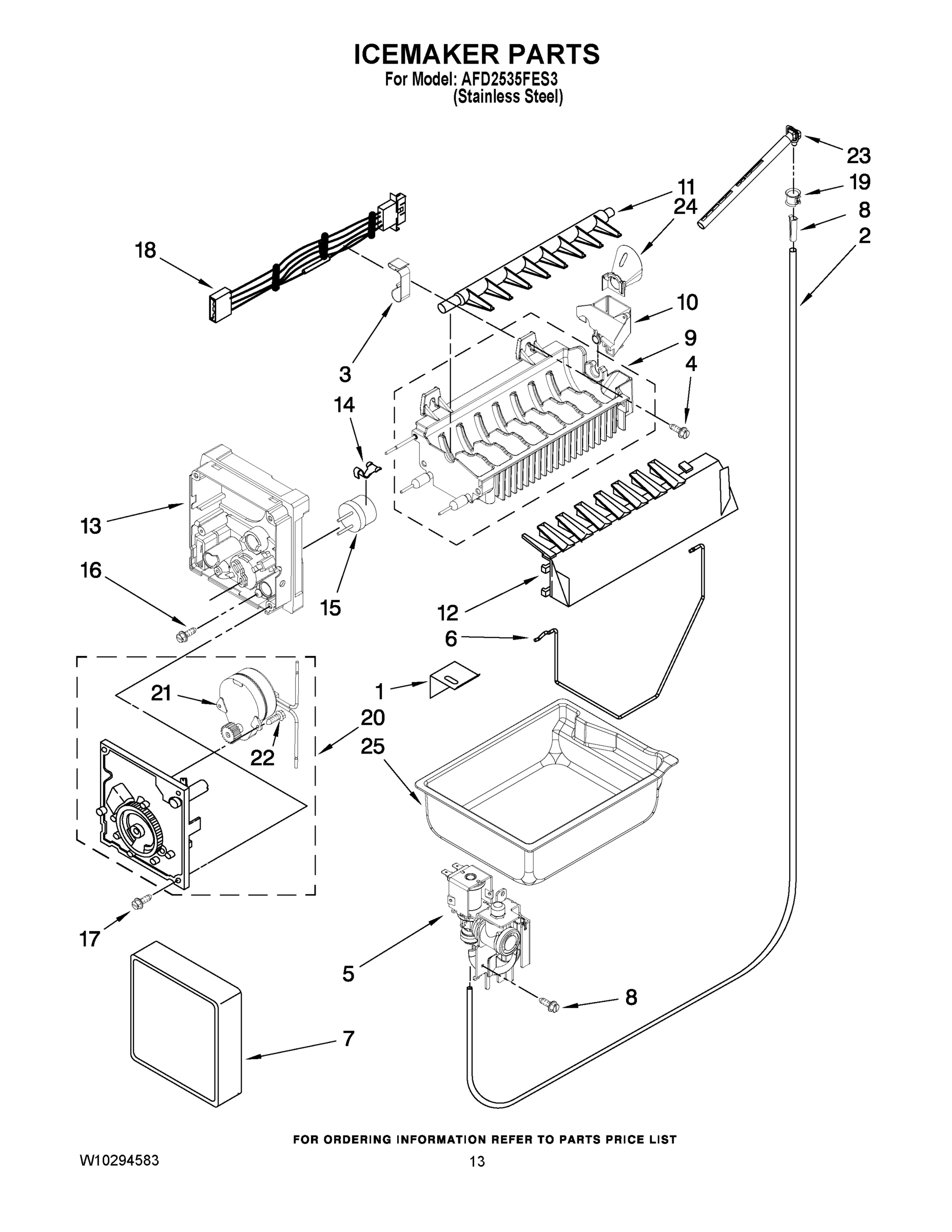 07 - ICEMAKER PARTS