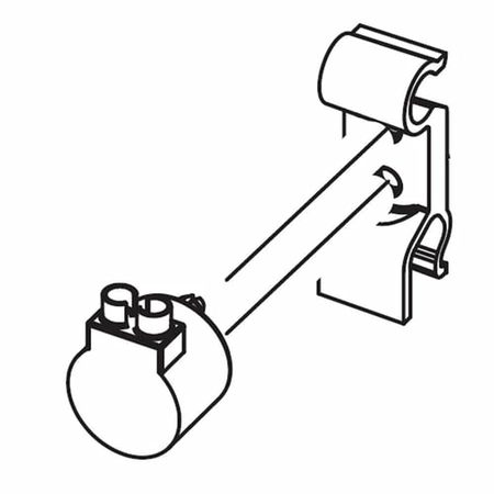 DA61-13585A Samsung Refrigerator Bimetal Fixe