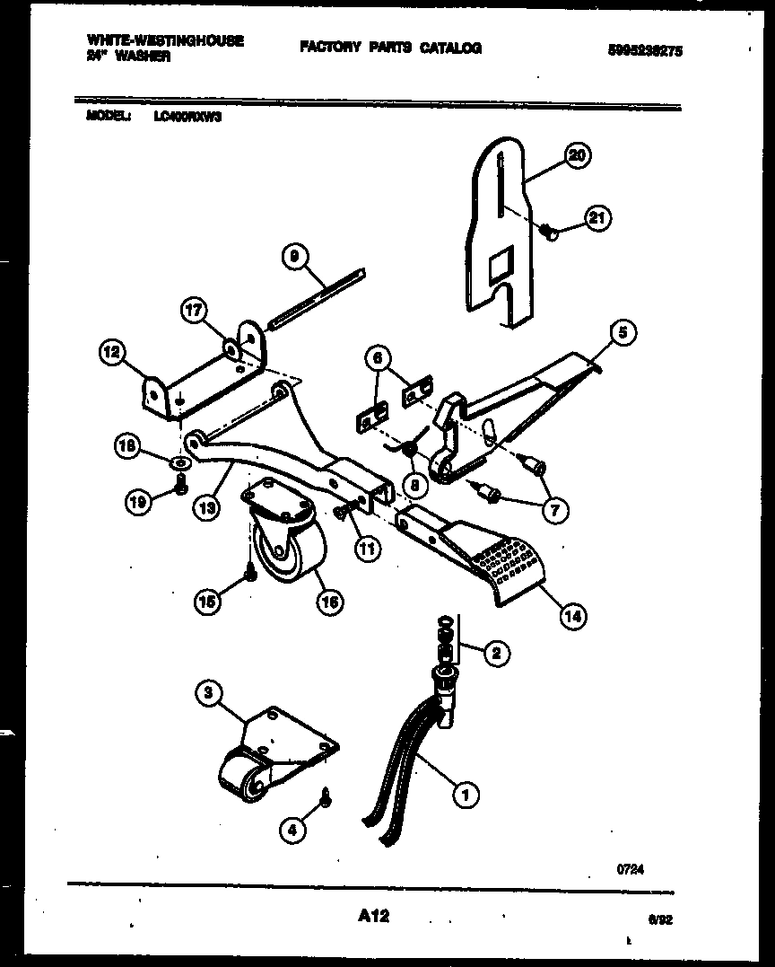 07 - PORTABLE WASHER COMPONENTS