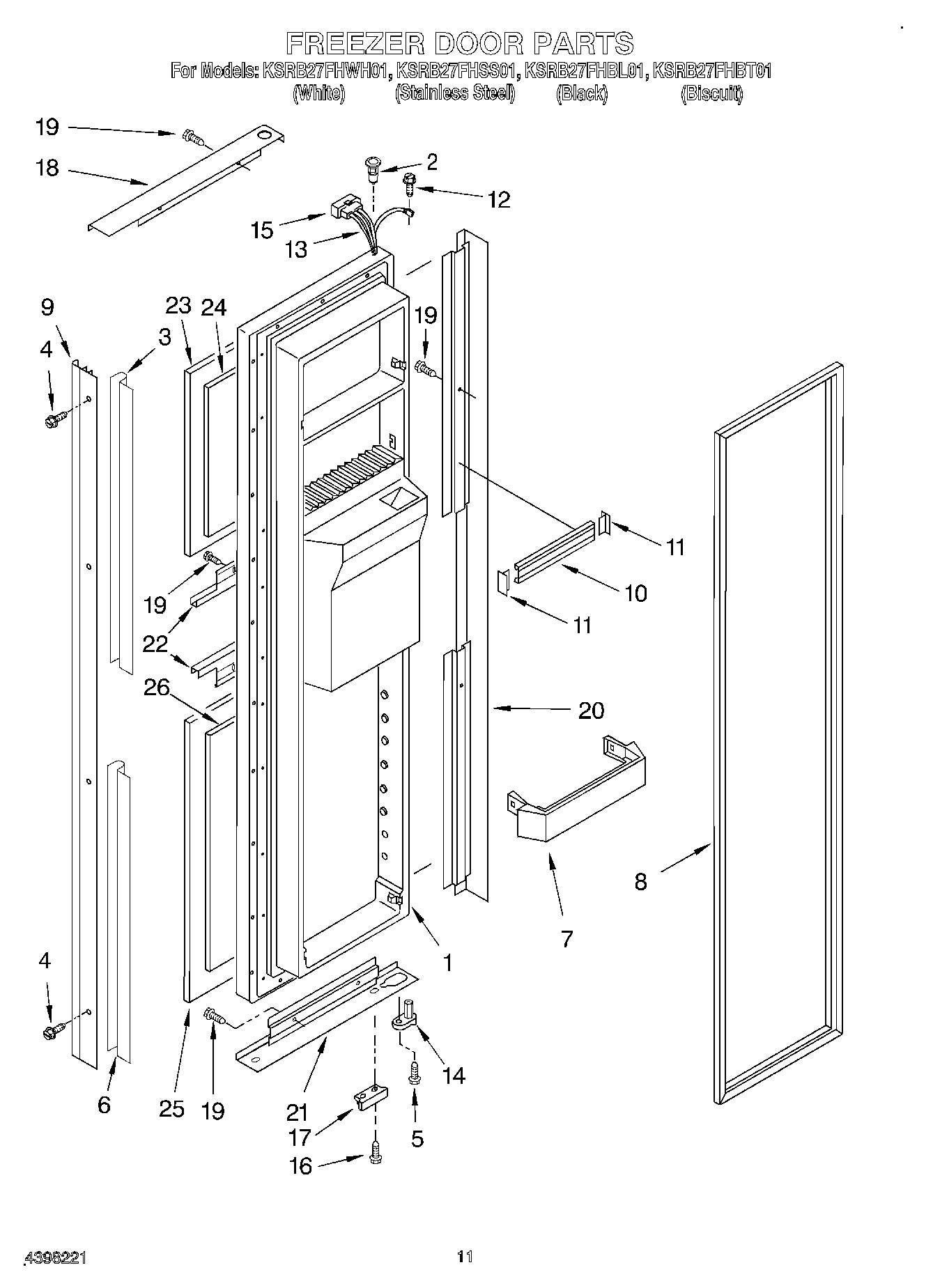 07 - FREEZER DOOR