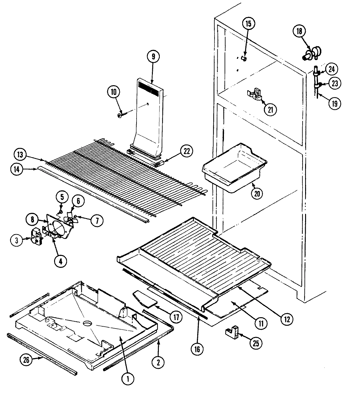 01 - FREEZER COMPARTMENT