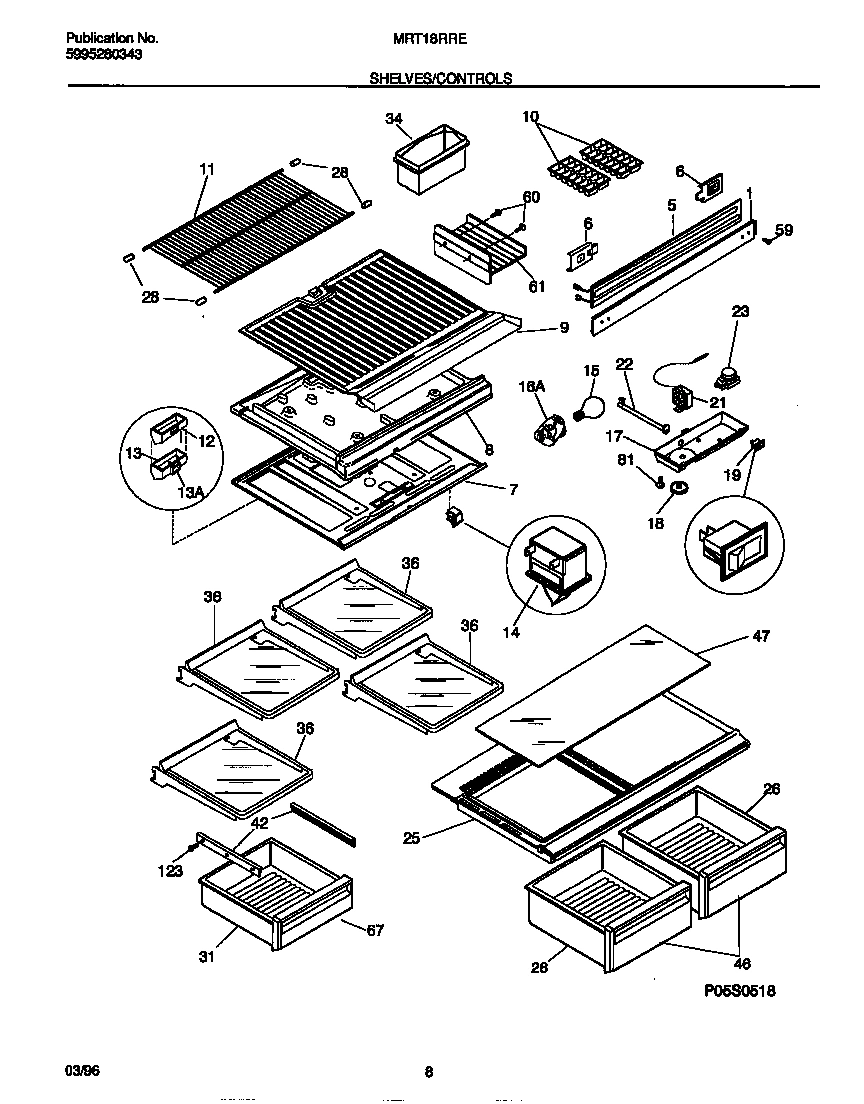 04 - SHELVES/CONTROLS