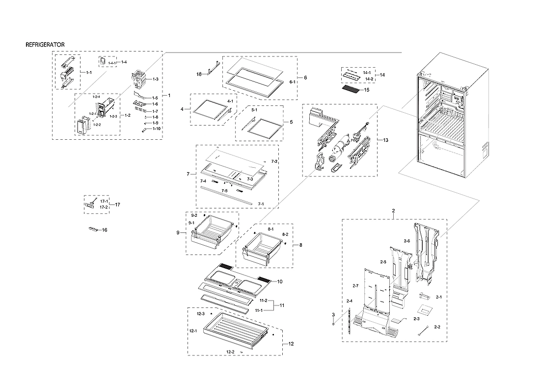 REFRIGERATOR PARTS
