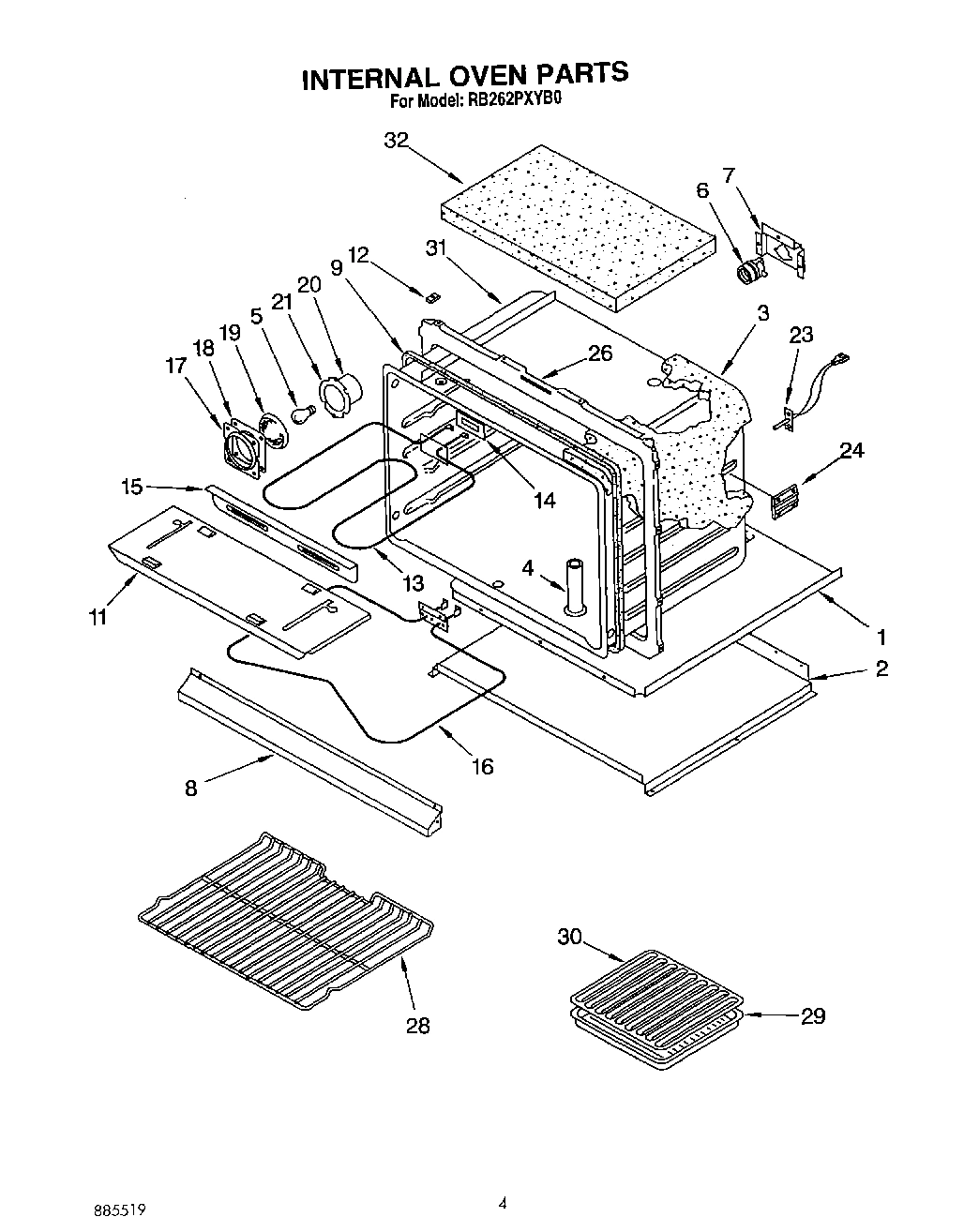 04 - INTERNAL OVEN, OPTIONAL