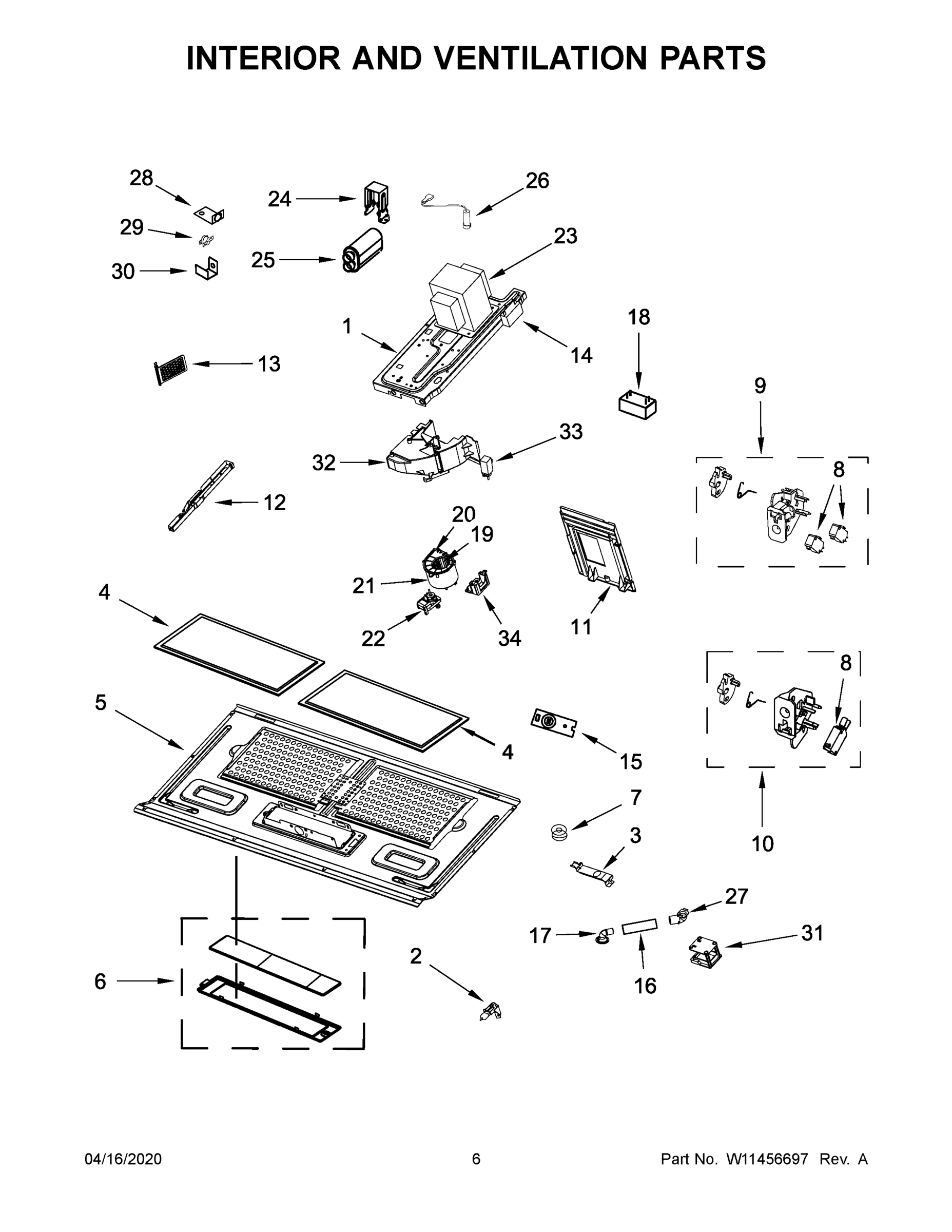 04 - INTERIOR AND VENTILATION PARTS