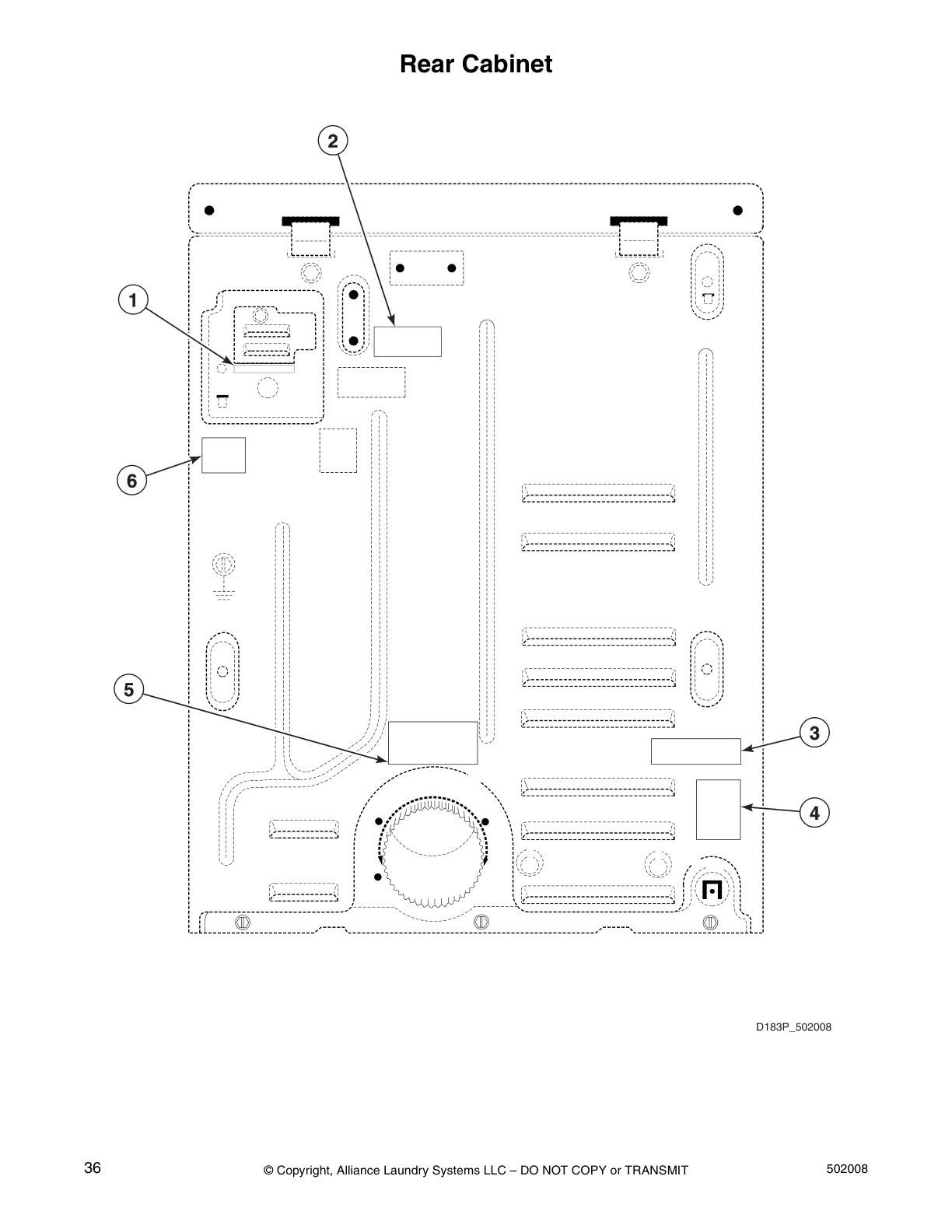Rear Cabinet