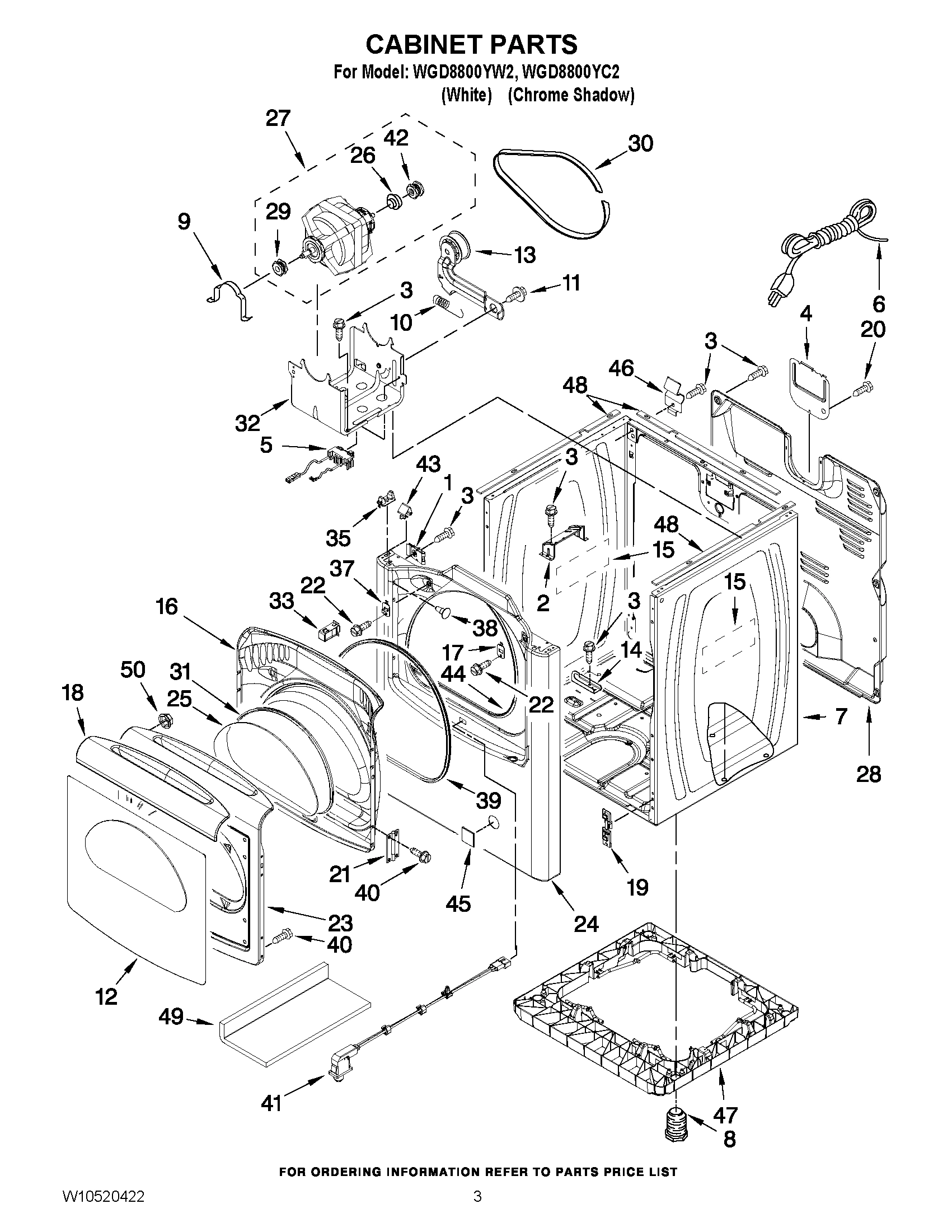 02 - CABINET PARTS