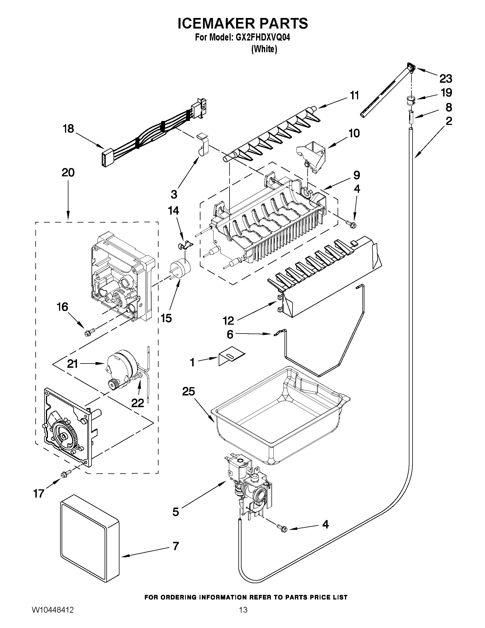 08 - ICEMAKER PARTS