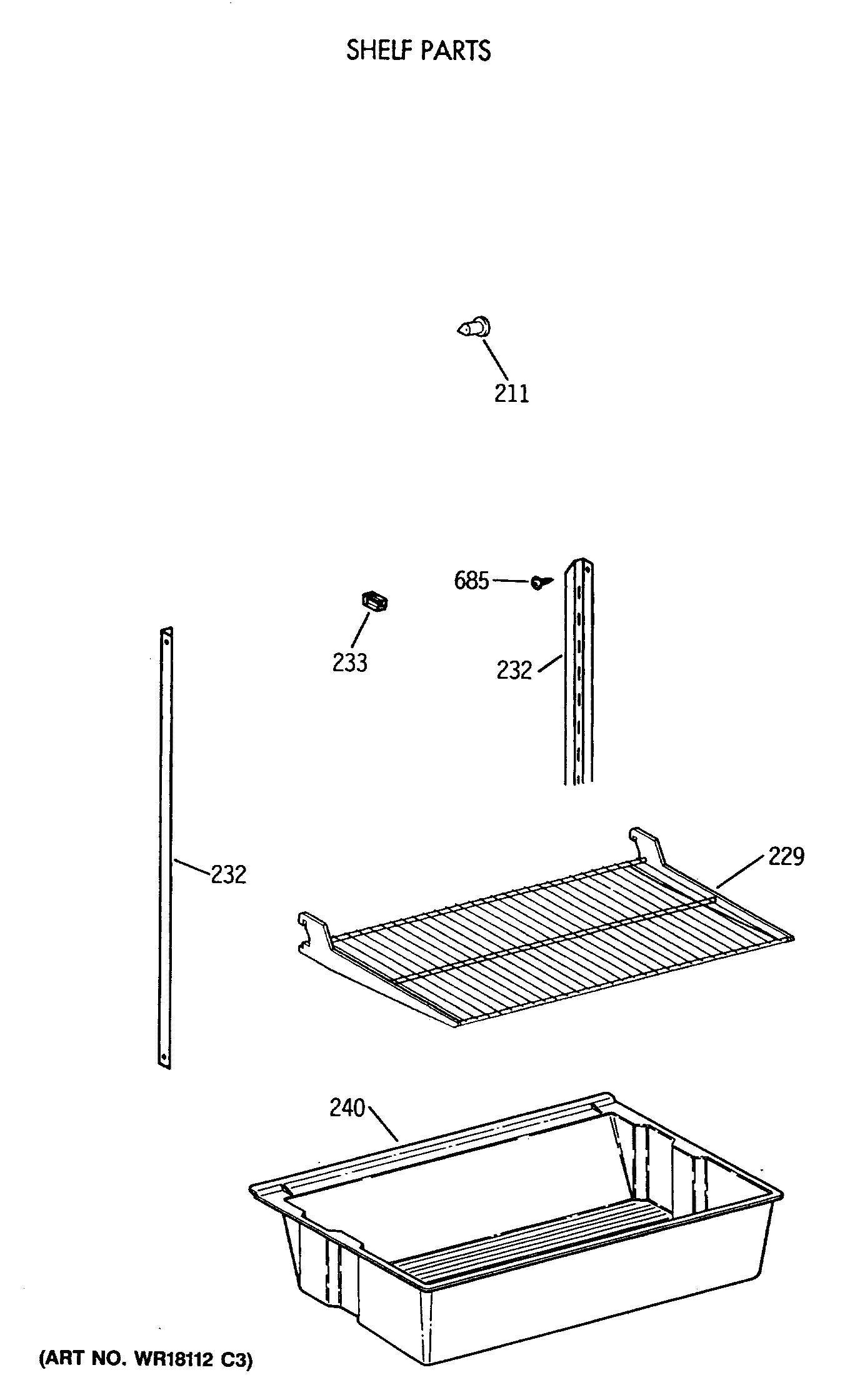 SHELF PARTS